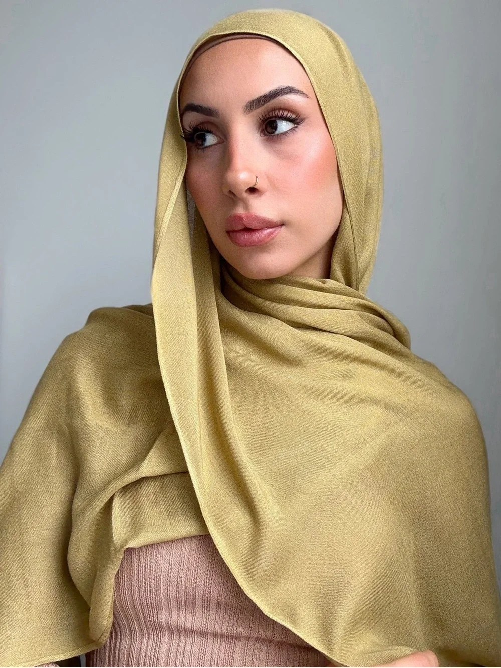 Libaaz The Label Lime Modal Hijab – Brand New Unused